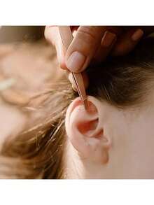 20/40/60/80pcs Disposable Ear Acupressure Massage Therapy Ear Stickers, Ear Acupuncture Point Therapy Patches - Multicolor - View 4