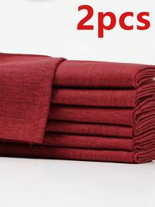 Modern Solid Color Wrinkle-Resistant Washable Cloth Napkins, Suitable For Wedding, Party, Banquet, Home Dining Table Decor, Daily Home Decoration - Multicolor - View 14