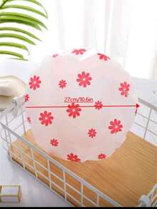 1pc Hair Care Cap, Can Prevent Postpartum Hair Loss, Can Be Used As Hair Oil Cap, Hair Mask Cap, Dry & Wet Dual-Use Cap, Sleep Cap. - Multicolor - View 6