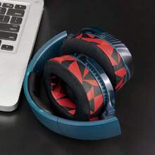 Almohadillas de Gel refrigerante de Repuesto Auriculares para Skullcandy Hesh 3/ANC/EVO y Crusher Wireless/ANC/EVO/Venue ANC - Rojo Tormenta,36938385 - Rojo y blanco - Ver 2