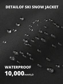 CAMEL CROWN Single Layer Hard Shell Windbreaker Jacket, Water-Resistant Mountaineering Coat - Phantom Black - View 2