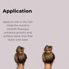 3-In-1 Cactus Fruit Styling Cream & Stick - Smooths Frizz, Tames Flyaways, Creates Perfect Hairline (0.6 Oz) - Pink - View 11