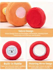 Baby Fitness Exercise Doll Set, Parent-Child Interactive Grasp Baby Sports Development Dolls Educational Toys