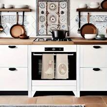 2/4/6/8/10/12pcs Bow Goose Hand Towels For Bathroom Decoration, Goose Kitchen Towels, Valentine's Day, Birthday And Other Festivals To Give To Family And Friends Kitchen Towel Set,Machine Washable - 16 X 24 Inch Rectangular Towels, Suitable For Kitchens And Bathrooms - Nhiều màu - Xem 4