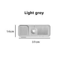 1pc Faucet Drip Mat - Dish Soap Sponge Holder Tray - Kitchen Sink Accessories Small Tool Bathroom Countertop Drying Mat Anti-Splash Board