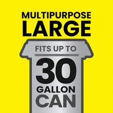 Glad Dual Defense Drawstring Large Trash Bags 30 Gallon 50 Count - como en la foto - Ver 5