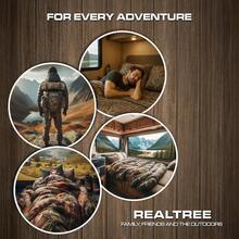 VISI-ONE Realtree Edge Camouflage Bedding Queen Size Sheet Set - 4 Piece with Polycotton Fabric Super Soft Hunting and Outdoor Rustic Bed Set for Bedroom Resort Huts Harbor Brown - marrón - Ver 5