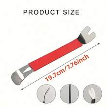 1 Pc Stainless Steel Interior Disassembly Pry Bar, Suitable For Universal Disassembly Of Interior Panels