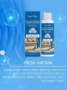 Carpet Cleaner - Cleaning Solution For Carpets And Upholstery, Removes Stains, Coffee And Oil Spills