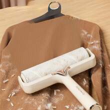 Household Lint Roller, Bed Lint Roller With Refillable Sticky Sheets, Clothes Fuzz Remover - Multicolor - View 8