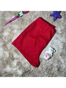 Shorts, Fabric, Zipper, Pocket, Vermuda, Daily, ALL - 紅色 - 查看 4