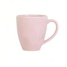 Set Of 4 Organic Tea/Coffee Mugs In Assorted Colors, 312 Ml, Germer Porcelain - 白色 - 查看 6