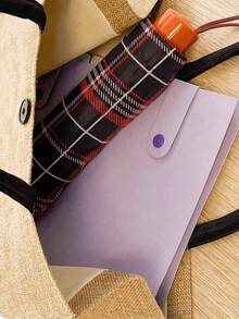 Women's Tote Bags And Cosmetic Bags, Shoulder Bags, And Handbags Printed With"Festival Kareem" Pattern Celebrating Festival Convey The Peace And Blessings Of Festival. Fanus Lantern, String Lantern, Lantern, New Moon And Stars - Multicolor - View 6