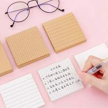 80pcs/Pack Practical Sticky Notes, Creative Memo Pad, Stationery, Home Message Stickers