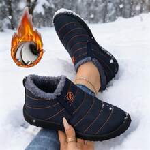 Men Snow Boots - ST888-black - View 1