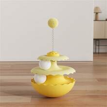 1 件自娱猫转盘球，小型猫咪解闷玩具，宠物用品猫玩具