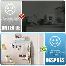 Key Hooks - White - View 6