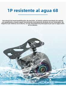 Cámara de reversa para auto alta definición visión amplia estructura duradera conductores