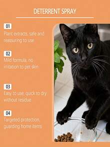 宠物防抓喷雾，温和不刺激的家具保护喷雾，适用于猫狗，旨在减少宠物抓挠行为，室内猫咪驱避剂，家居防抓防尿剂 - 彩色 - 查看 8