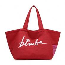 BIMBA LOLA Women's Handbag, Shoulder Bag/Crossbody Bag, Embroidered, Lightweight, Large Capacity - 紅色 - 查看 2