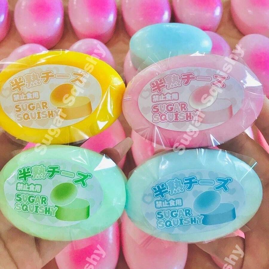 Đồ chơi giảm căng thẳng hình pho mát mềm dẻo, bóp để giải tỏa áp lực, quà sinh nhật, đồ trang trí tiệc, đồ chơi văn phòng, quà năm mới, quà lễ Phục sinh, đồ chơi học sinh. - Nhiều màu - Xem 1