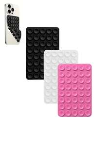 1pc, 40pcs Classic Silicone Suction Cup Double-Sided Handheld Selfie Stick And Stand, Multi-Functional Sticky Phone Holder, Reusable Sticky Pad For Phone Stand Or Grip, For Selfie, Video Etc. - Easy Stick, Easy Clean, Compatible With IPhone And Android - Ideal For Shower, Video Recording And Photography Compatible With IPhone, Android Phone, Gift For Birthday, Family, Friends Gifts Birthday Bathroom Phone Accessories Sticky Stand - Multicolor - View 54