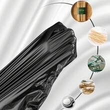 1/5/7 piezas Bolsas de basura de cocina con cordón reforzadas, adecuadas para dormitorio, cocina, baño, comedor, sala de estar, ducha y otros espacios del hogar. Bolsas de basura domésticas gruesas y duraderas - Multicolor - Ver 3