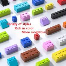 Creative DIY Educational Building Blocks Toy, Small Parts Assembly Model, Stimulate Imagination, Relieve Stress Gift - Multicolor - View 6