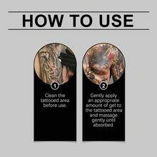 OceAura纹身护理舒缓凝胶 - 富含维生素E、芦荟和薄荷醇，滋润并保护新纹身，减少刺激，令纹身色彩鲜艳持久。