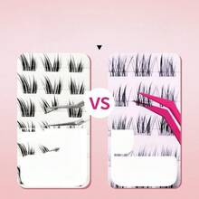 1 Pair Burgundy Tweezers | With Storage Box, Metal Precision Tool | Minimalist Style Angled Tip Tweezers, Suitable For Eyelash Extension, Nail Care And Daily Makeup (Suitable For Various Beauty Scenarios) - Multicolor - View 4