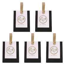 5个开斋节快乐手提礼盒，饰有圆形灯笼和月亮图案，适合节日派对礼品 - dlk - 查看 13