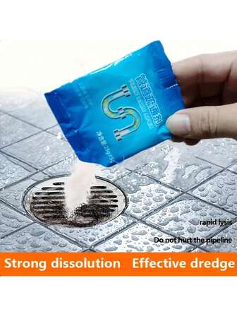 1-15 Piezas Limpiador de Desagües - Fórmula Potente, Desatasca Rápidamente Fregaderos de Cocina, Inodoros y Tuberías. Colador y Limpiador de Desagüe de Fregadero de Cocina.