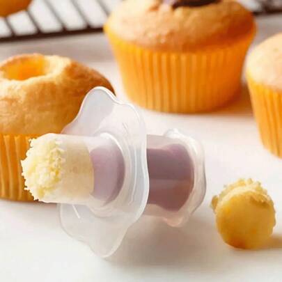 1pc Reusable Paper Cupcake Corer, Cupcake Filling Tool, Baking Tool, Kitchen Gadget