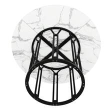 Tables de salle à manger - Blanc + Noir - Voir 6