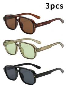 3pcs組合裝(茶茶十綠綠十黑灰)