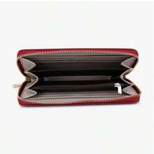 YUQING.FC. Cartera Gran Capacidad Multicapa, Bolso Mano Con Cremaller T9612-042 - Rojo - Ver 10