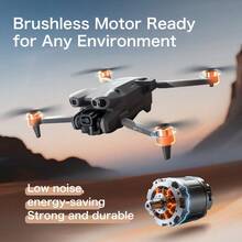 TOKQI New Brushless Dual Camera Drone, 4.3" Large FPV Remote Controller, Multifunctional Quadcopter With 360° Stunt Flip, Electronic Image Stabilization Dual Lens, Optical Flow Hovering, Headless Mode, Gesture Photo, Ideal Gift For Teens, Holidays And Birthdays - Multicolor - View 9