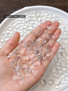 (متوفرة بألوان متعددة) ملحقات فن الأظافر عالية الجودة - 30 قطعة مختلطة من الراين ستون الزجاجي الشفاف ثلاثي الأبعاد، زخارف أظافر بشكل قلب وغير متماثل، لوازم الأظافر، أحجار الأظافر - متعدد الألوان - مشاهدة 27