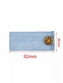 裤子加长套件，包括纽扣加长器、吊带夹、腰带加长器、弹性腰带加长器、互锁式腰带加长器纽扣、弹性腰带加长器、可调节牛仔裤纽扣加长器、男女通用DIY服装配件、可调节弹性腰带加长器，适用于牛仔裤和休闲裤，无缝设计，纽扣易于安装。 - 彩色 - 查看 8