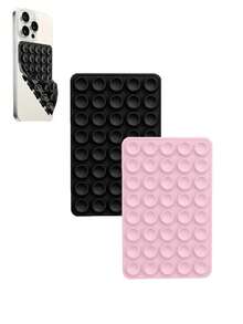 1pc, 40pcs Classic Silicone Suction Cup Double-Sided Handheld Selfie Stick And Stand, Multi-Functional Sticky Phone Holder, Reusable Sticky Pad For Phone Stand Or Grip, For Selfie, Video Etc. - Easy Stick, Easy Clean, Compatible With IPhone And Android - Ideal For Shower, Video Recording And Photography Compatible With IPhone, Android Phone, Gift For Birthday, Family, Friends Gifts Birthday Bathroom Phone Accessories Sticky Stand - Multicolor - View 51