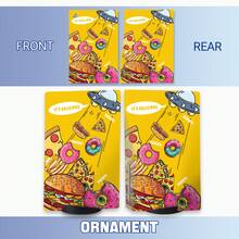 1 Set Of 3pcs Creative Skin Stickers For Disc Edition, Scratch-Resistant, Non-Slip, Durable, Personalized Printed Design - Multicolor - View 6