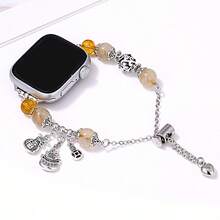 1pc Chinese Style Chain Watch Band, Compatible With Apple Watch Bands 38/40/41/42/44/45/46/49mm, Compatible With Apple Watch Ultra 3/2/1 Series 1-11 Multi-Models, Replacement Strap - Watch Accessories - Multicolor - View 2