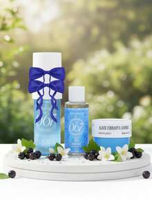 Set de Baño Corporal 3 Piezas No. 067, Perfume de mujer Aroma Sexy de Grosella Negra y Jazmín con Perfume feromonas Atractivo, Ideal para Spa en Casa, Citas Románticas y Viajes, Regalo Perfecto de Navidad, San Valentín y Cumpleaños para Mujer, Novia y Esposa Quick Ship - Fragancia floral y afrutada. - Ver 3