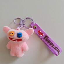 Mignon Mignon Grande Dent Mignon Monstre de Dent Poupée Pendentif Dessin Animé Drôle Animal Poupée Pendentif Porte-clés Cadeau d'Anniversaire - Cadeau Parfait - Cadeau - Multicolore - Voir 8