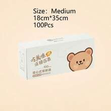 Thicked Disposable Food Plastic Bag With Handle Fruit Vegetable Storage Bag Fridge Fresh-Keeping Bag Kitchen Packaging Bag - Multicolor - View 13