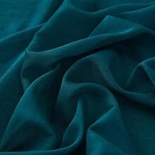 - Cortinas semitransparentes de gasa semitransparente para dormitorio y sala de estar (54 pulgadas de ancho x 84 pulgadas de largo, azul aguamarina (verde azulado))(137.2An x 213.4Al cm (2 Paneles) Grey Teal Blue) - Multicolor - Ver 4