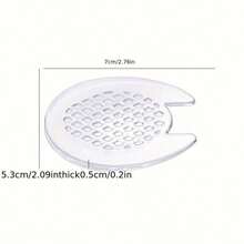 QKC 1 Pair Transparent Heel Cushions, Shock-Absorbing & Soft, Suitable For Women's High Heels And Men's Sneakers, Essential For Daily Wear, Suitable For Sports And Casual Outfits - Clear - View 7