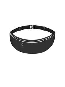 Glow Mode Waist Pack, Shock-Absorbing Running Waist Bag, Professional Women's Arm/Hip Pack With Adjustable Shoulder Strap, Waterproof Sports Waist Bag/Fanny Pack, Suitable For Outdoor Exercise, Travel, Casual Running, Hiking, Cycling And Other Occasions, An Essential Travel Accessory For Running - Black - View 20