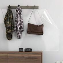 Contact Paper Kitchen Oil Proof Waterproof Self Adhesive Vinyl Film High Temperature Resistant Transparent Removable Paper Kitchen Backsplash Protector 17.7In*118In - Rộng 17,7" x Dài 118" + Trong suốt - Xem 6