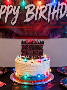 Cake Decoration Card Decoration Arrangement Props, Cake Decoration Plug-In - Multicolor - View 1